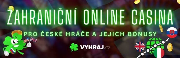 Zahraniční kasino Využijte no deposit bonus a vyhrávejte